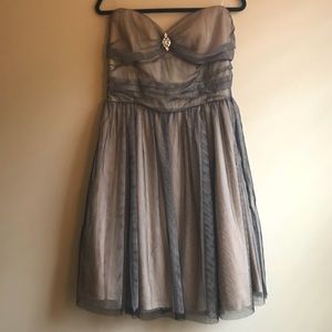ModCloth Fervour tulle strapless dress sz 1x